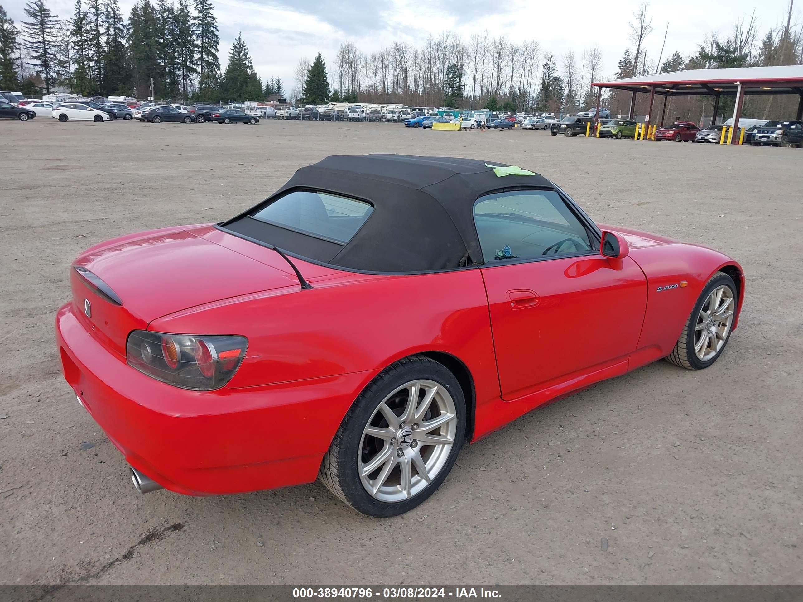 Photo 3 VIN: JHMAP214X4S000545 - HONDA S2000 