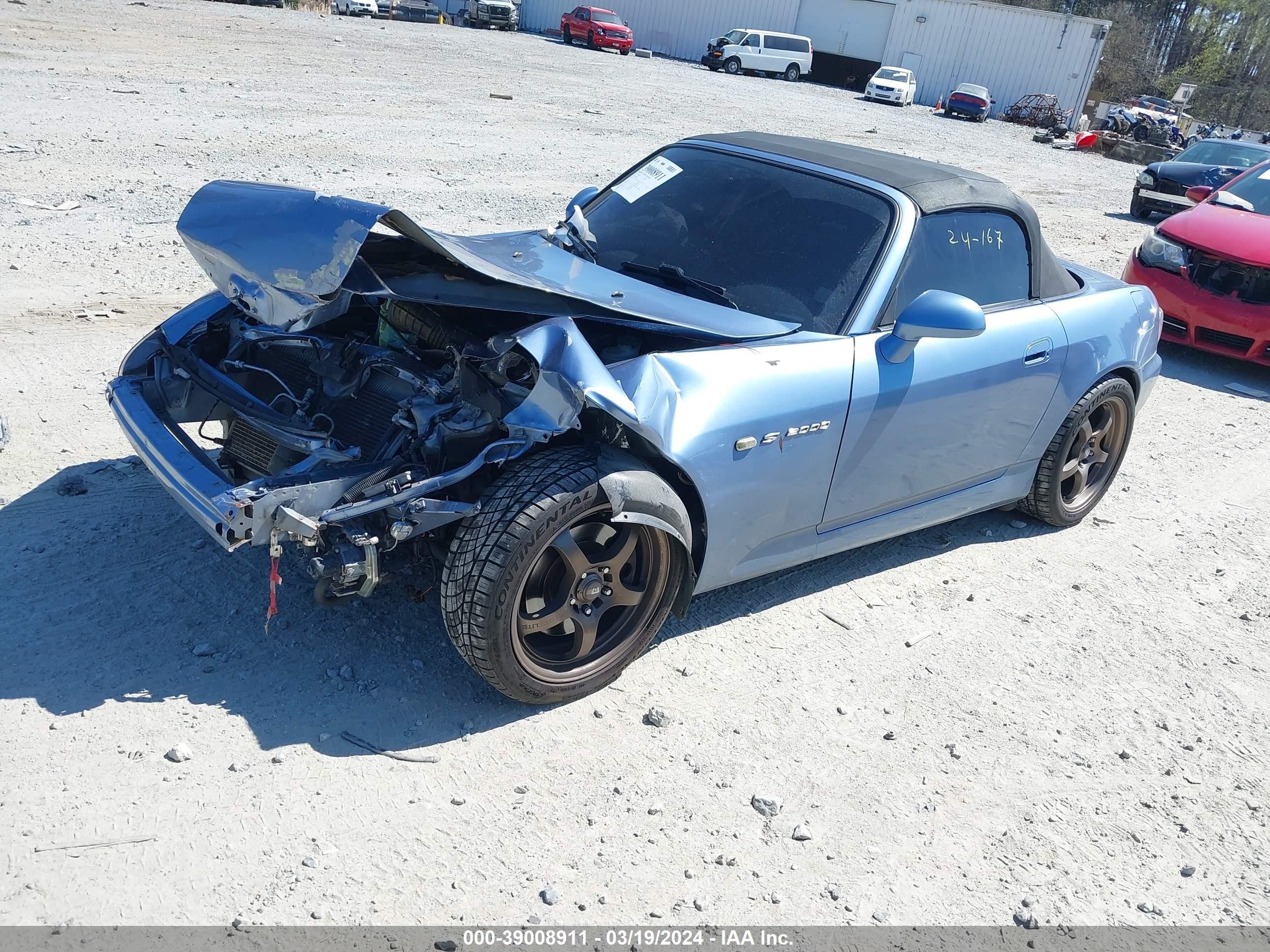 Photo 1 VIN: JHMAP214X4T005853 - HONDA S2000 