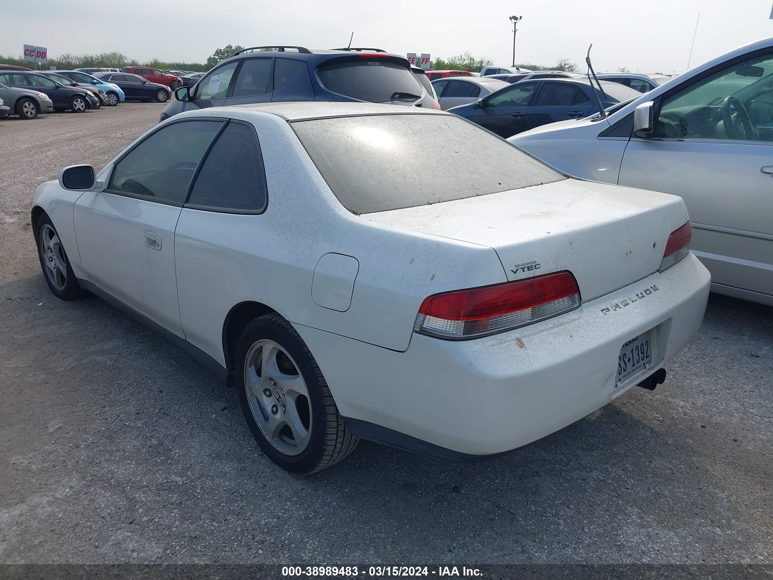 Photo 2 VIN: JHMBB614XWC007583 - HONDA PRELUDE 