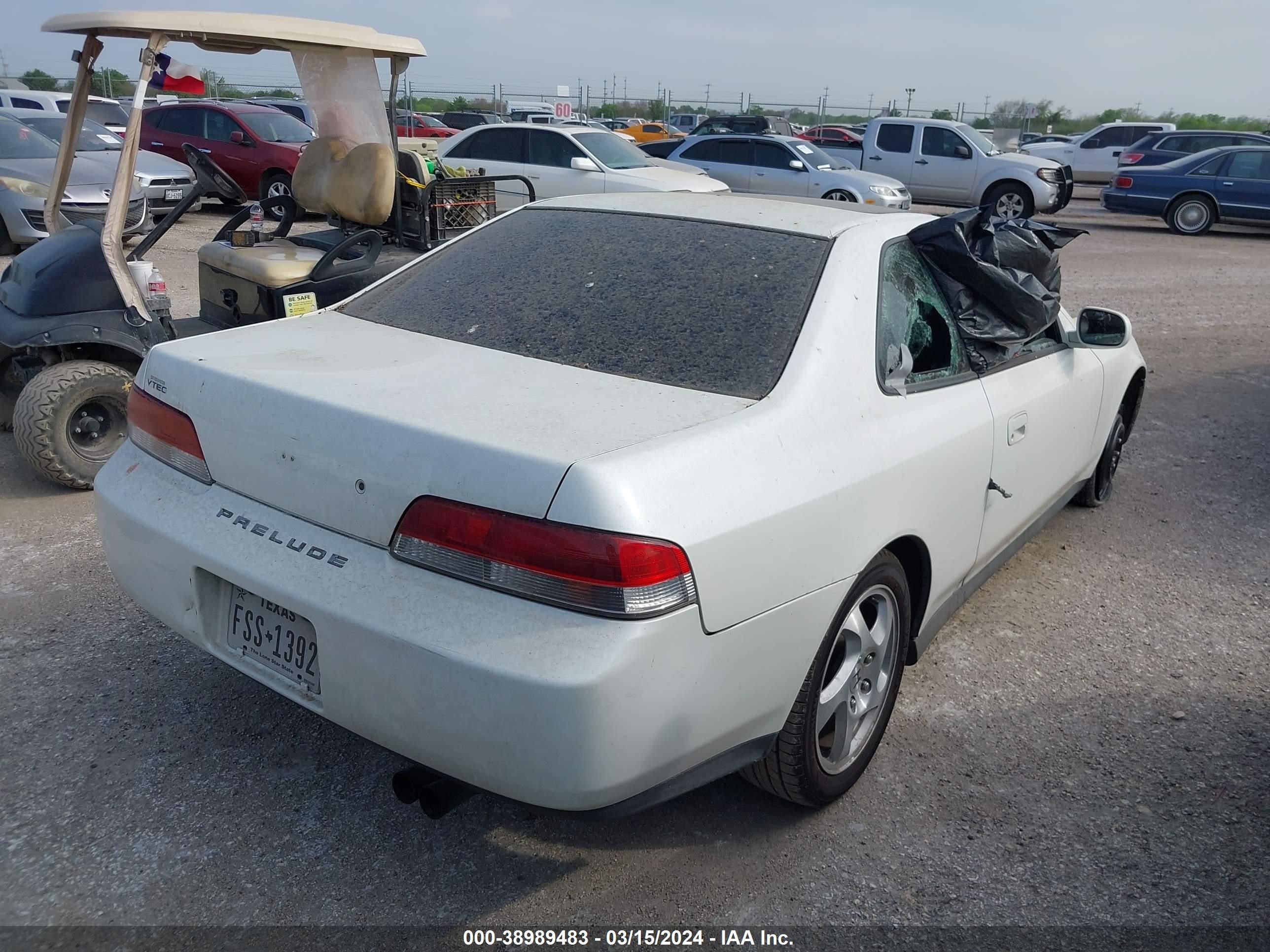 Photo 3 VIN: JHMBB614XWC007583 - HONDA PRELUDE 