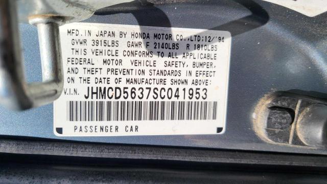 Photo 9 VIN: JHMCD5637SC041953 - HONDA ACCORD 