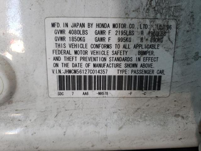 Photo 11 VIN: JHMCM56127C014357 - HONDA ACCORD 