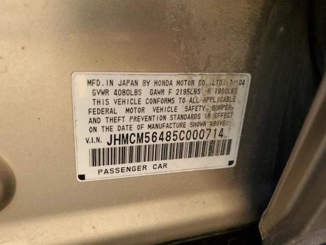 Photo 11 VIN: JHMCM56485C000714 - HONDA ACCORD 