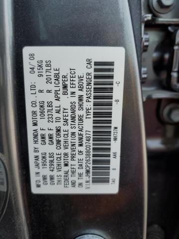 Photo 12 VIN: JHMCP26388C074877 - HONDA ACCORD 