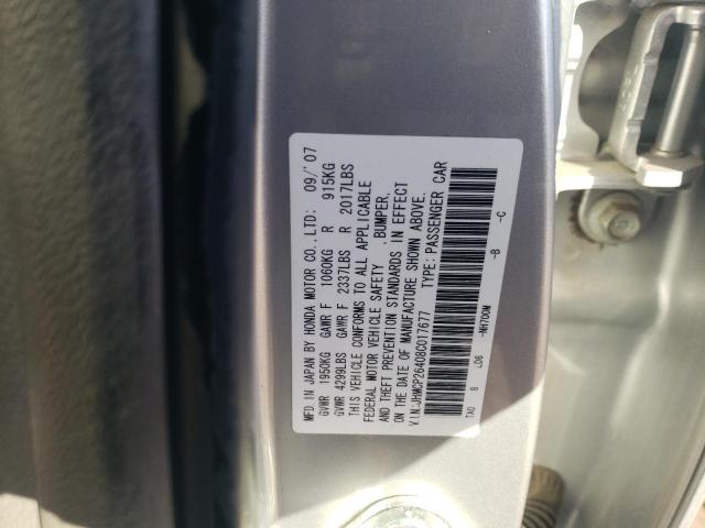 Photo 11 VIN: JHMCP26408C017677 - HONDA ACCORD LXP 