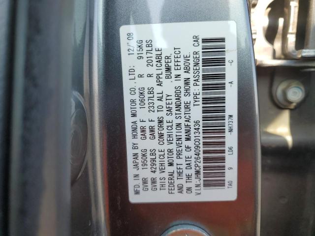 Photo 11 VIN: JHMCP26409C013436 - HONDA ACCORD LXP 