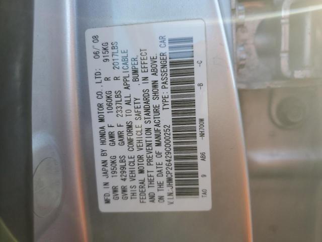 Photo 11 VIN: JHMCP26429C000252 - HONDA ACCORD LXP 