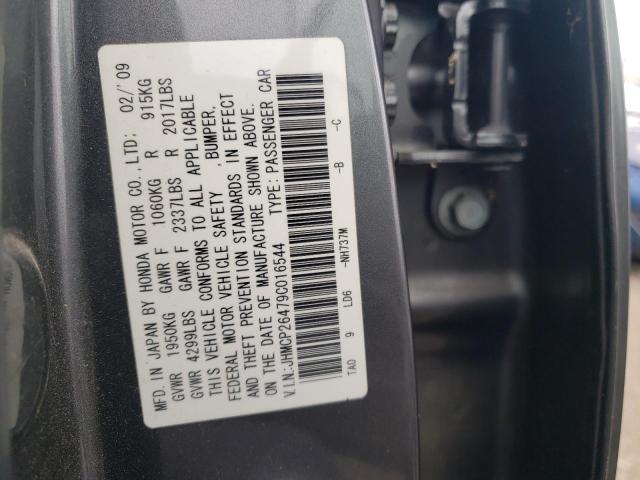 Photo 11 VIN: JHMCP26479C016544 - HONDA ACCORD LXP 