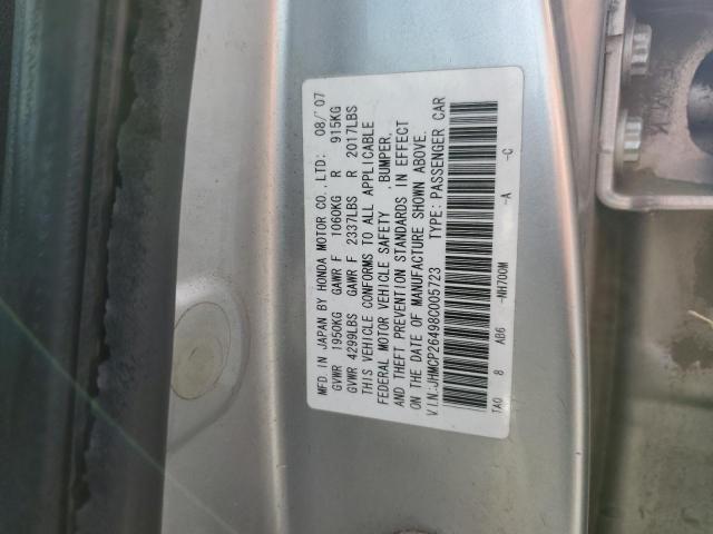 Photo 11 VIN: JHMCP26498C005723 - HONDA ACCORD LXP 