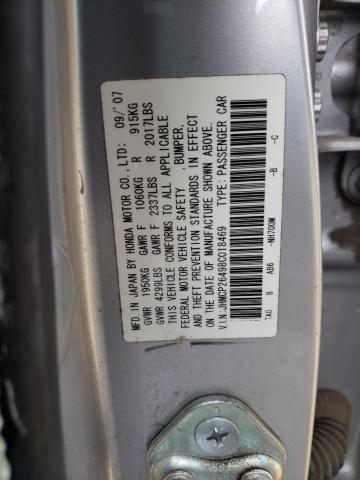 Photo 11 VIN: JHMCP26498C018469 - HONDA ACCORD LXP 