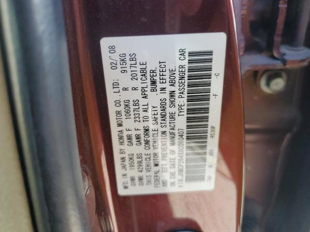 Photo 11 VIN: JHMCP264X8C060407 - HONDA ACCORD 