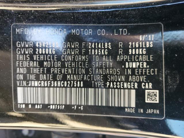 Photo 12 VIN: JHMCR6F36HC027588 - HONDA ACCORD 