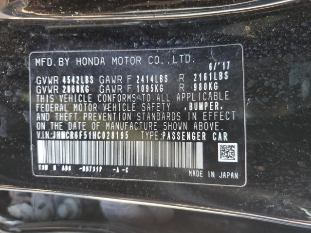 Photo 12 VIN: JHMCR6F51HC028195 - HONDA ACCORD 