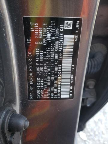 Photo 9 VIN: JHMCR6F58HC024967 - HONDA ACCORD HYB 