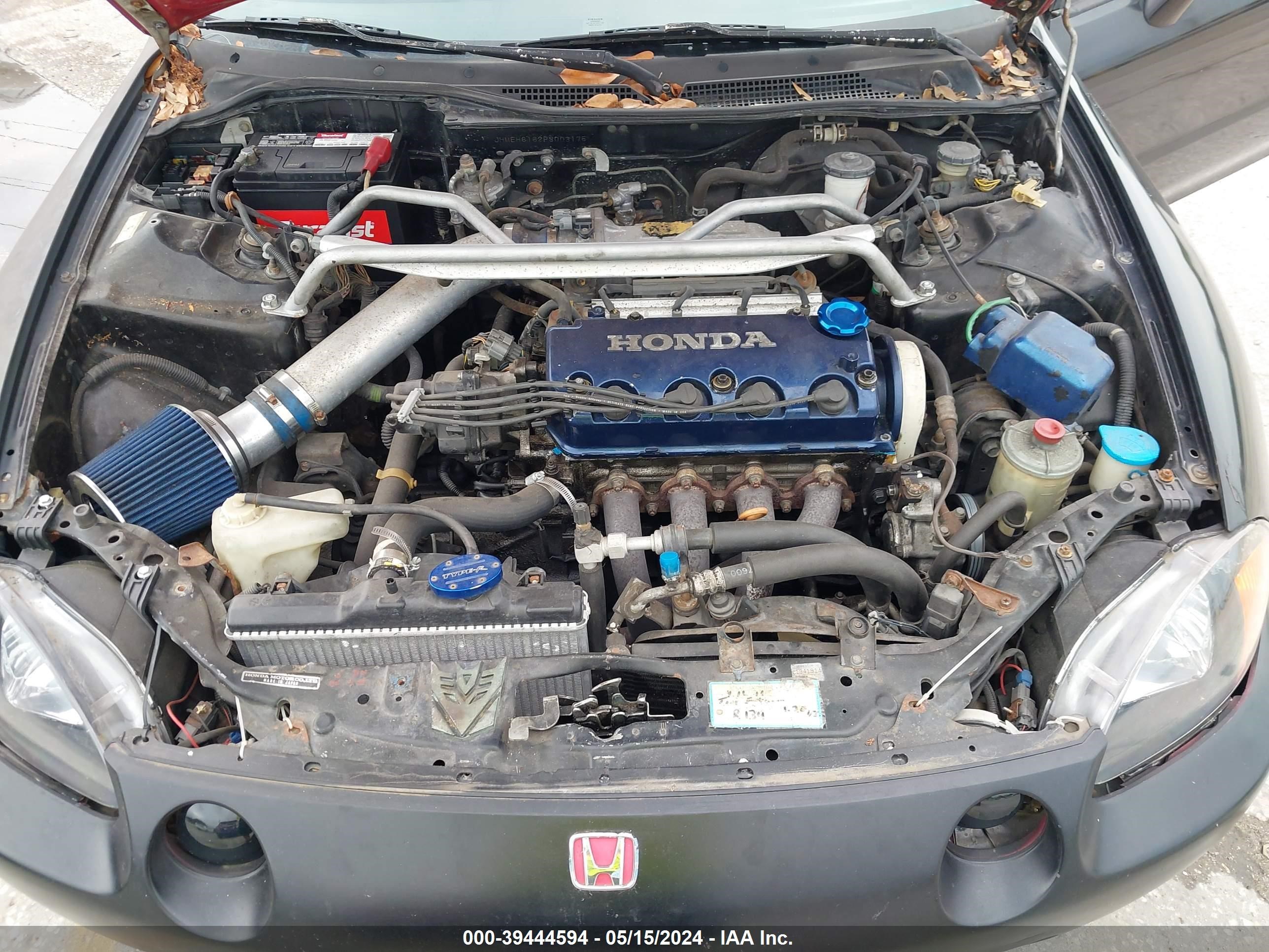 Photo 9 VIN: JHMEH6162PS003175 - HONDA CIVIC 