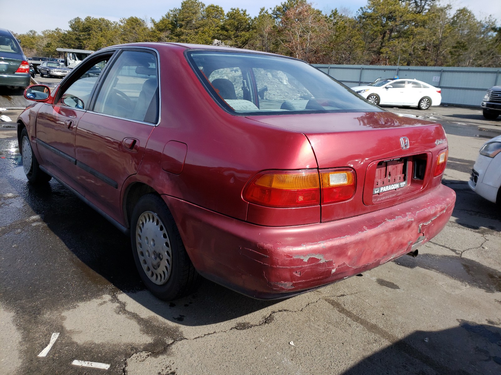 Photo 2 VIN: JHMEH9693SS018894 - HONDA CIVIC EX 