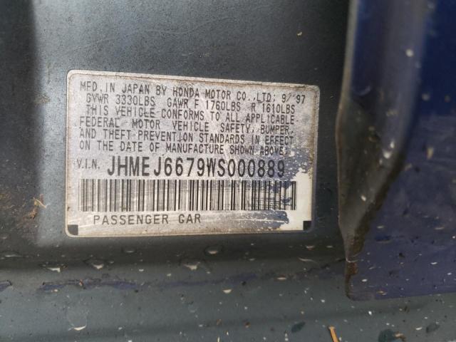 Photo 11 VIN: JHMEJ6679WS000889 - HONDA CIVIC 