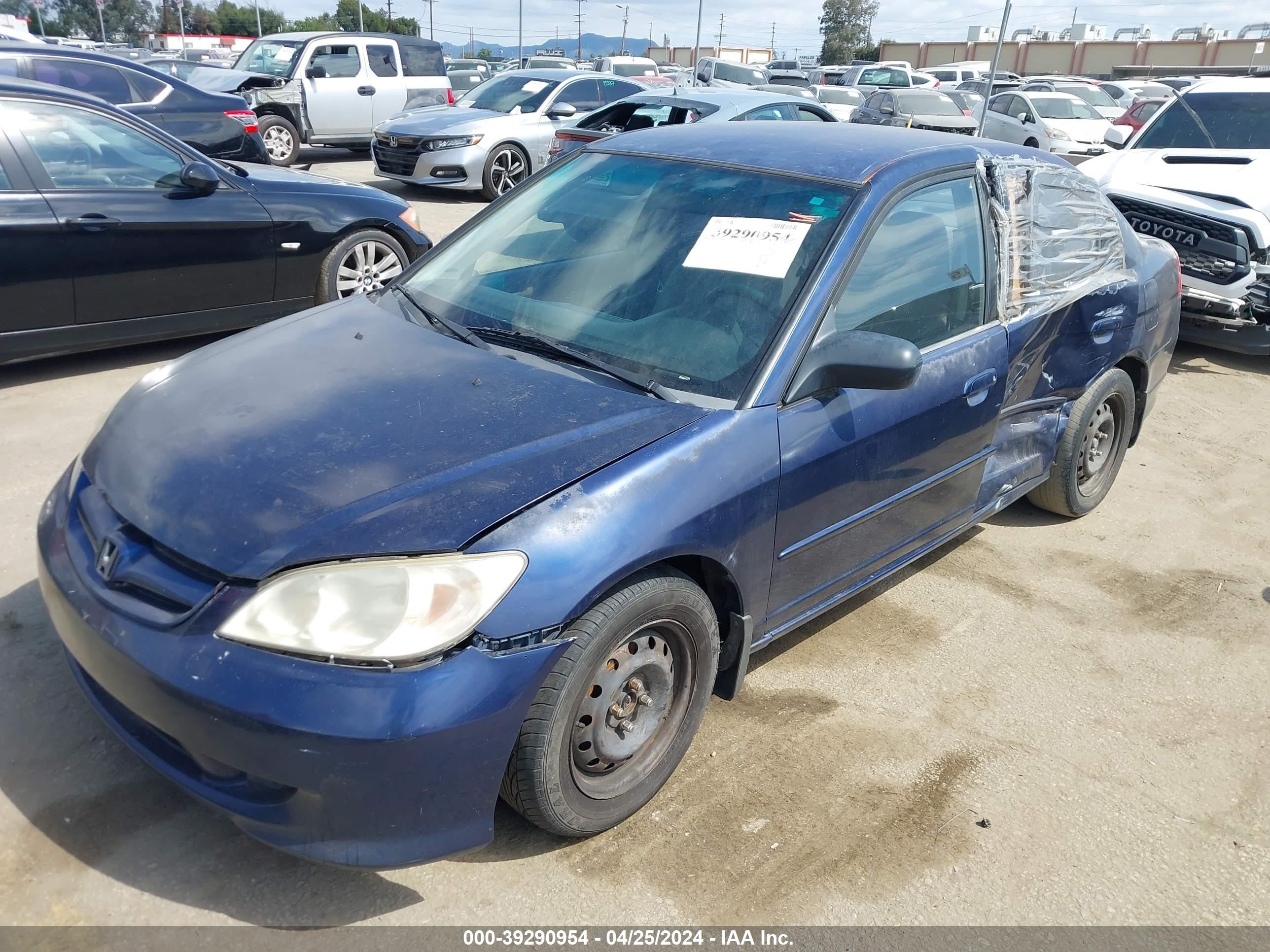 Photo 1 VIN: JHMES16525S001041 - HONDA CIVIC 