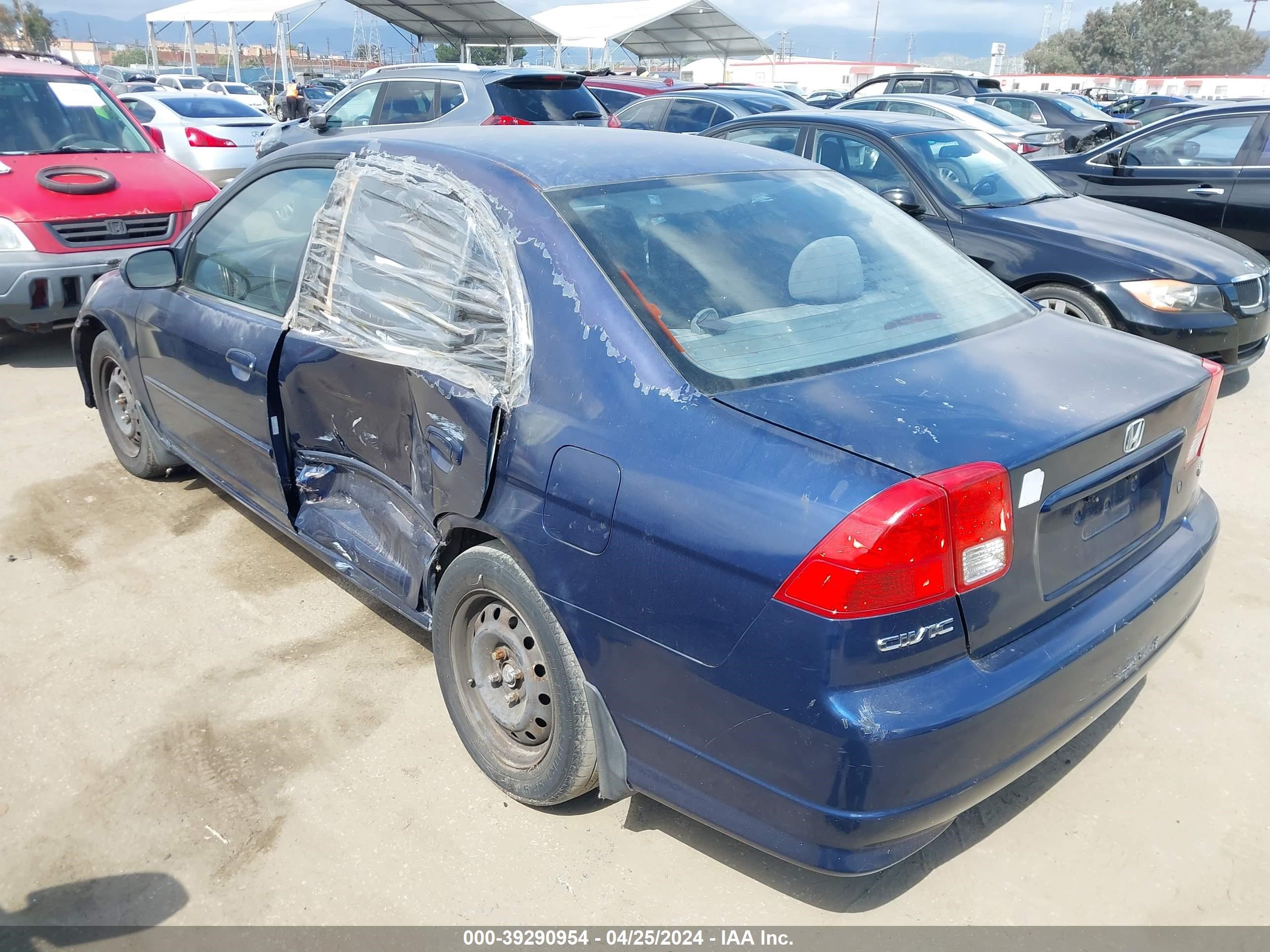 Photo 2 VIN: JHMES16525S001041 - HONDA CIVIC 