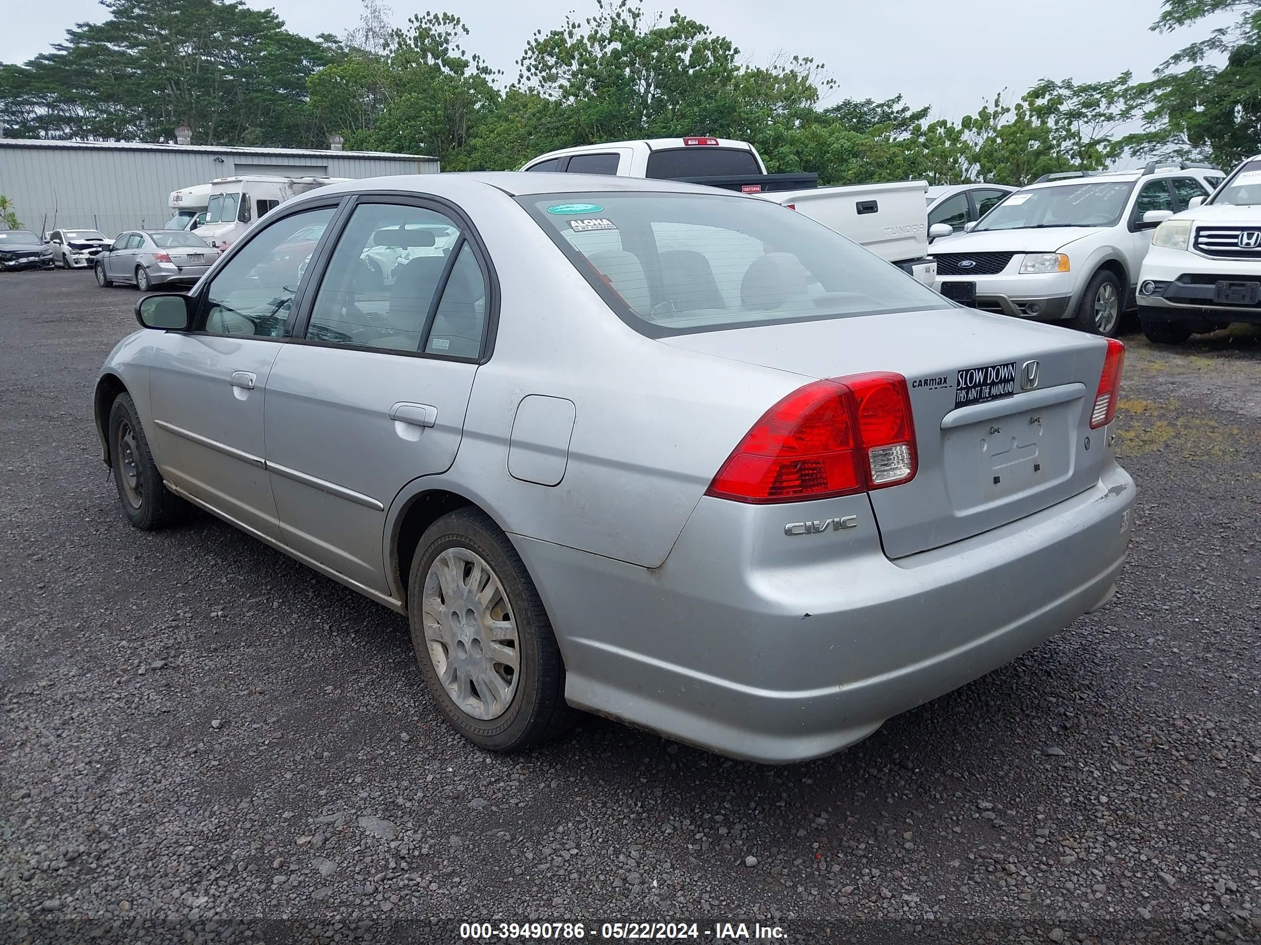 Photo 2 VIN: JHMES16525S007647 - HONDA CIVIC 