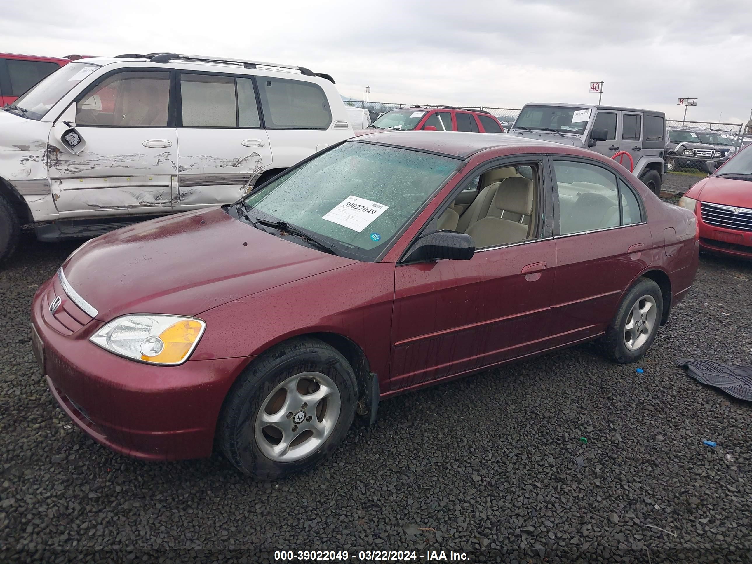 Photo 1 VIN: JHMES16542S005720 - HONDA CIVIC 