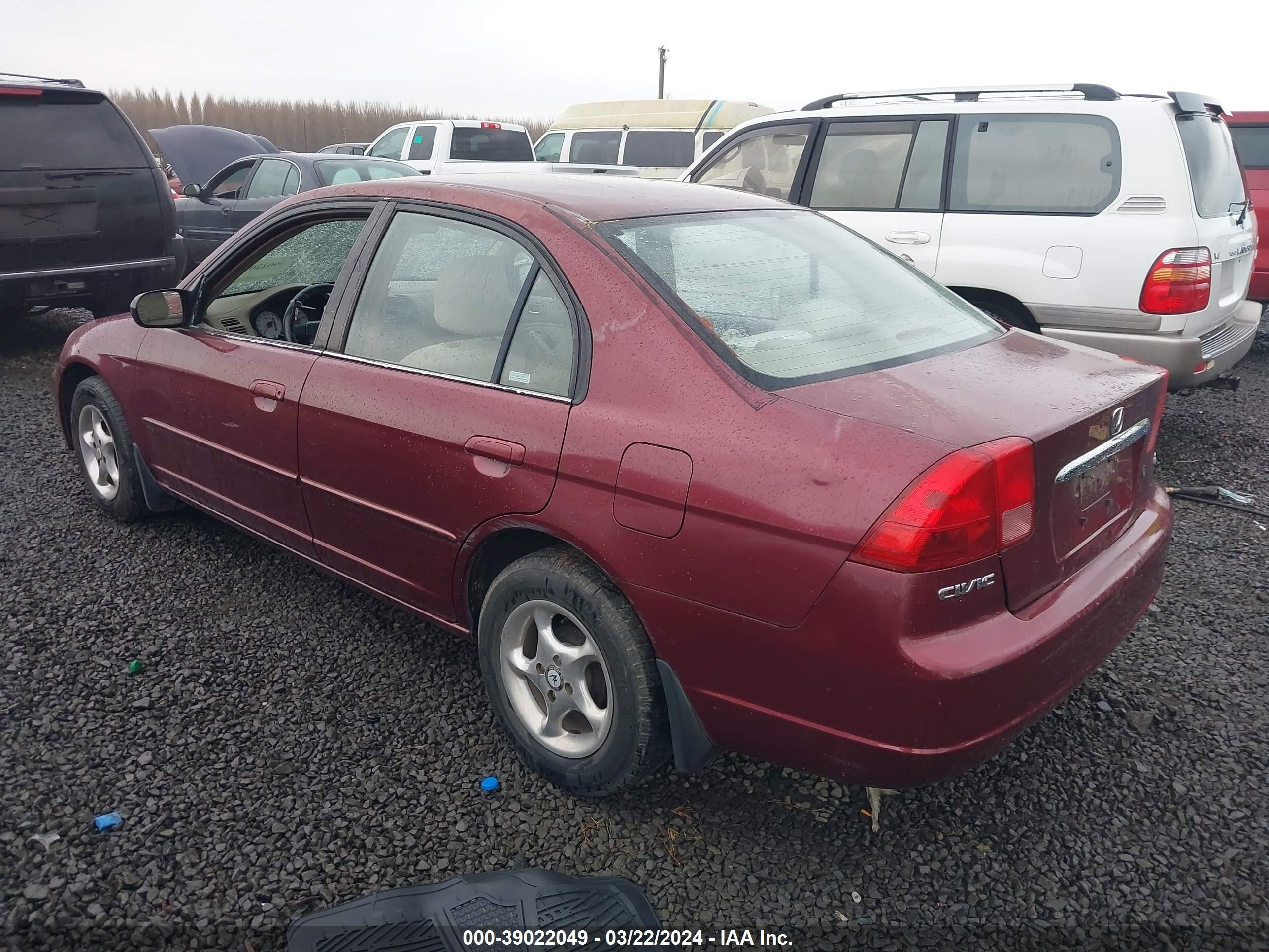 Photo 2 VIN: JHMES16542S005720 - HONDA CIVIC 