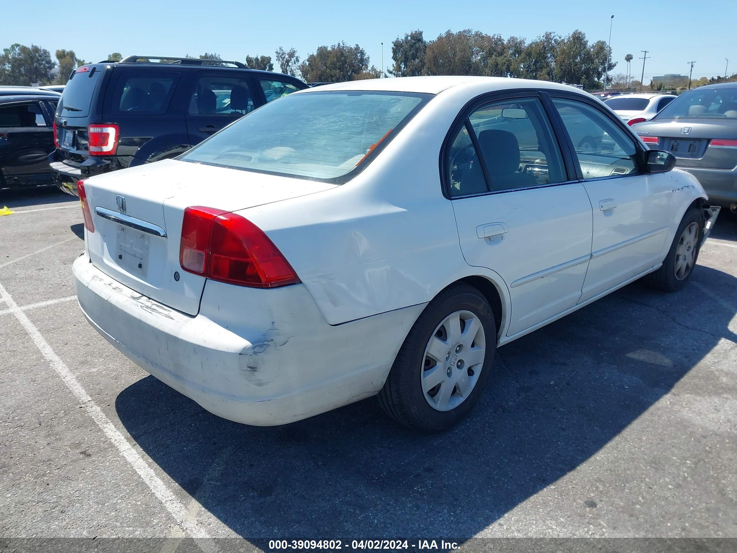 Photo 3 VIN: JHMES165X2S005253 - HONDA CIVIC 