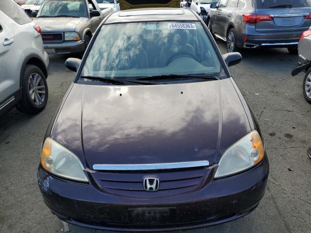 Photo 4 VIN: JHMES26701S001069 - HONDA CIVIC EX 