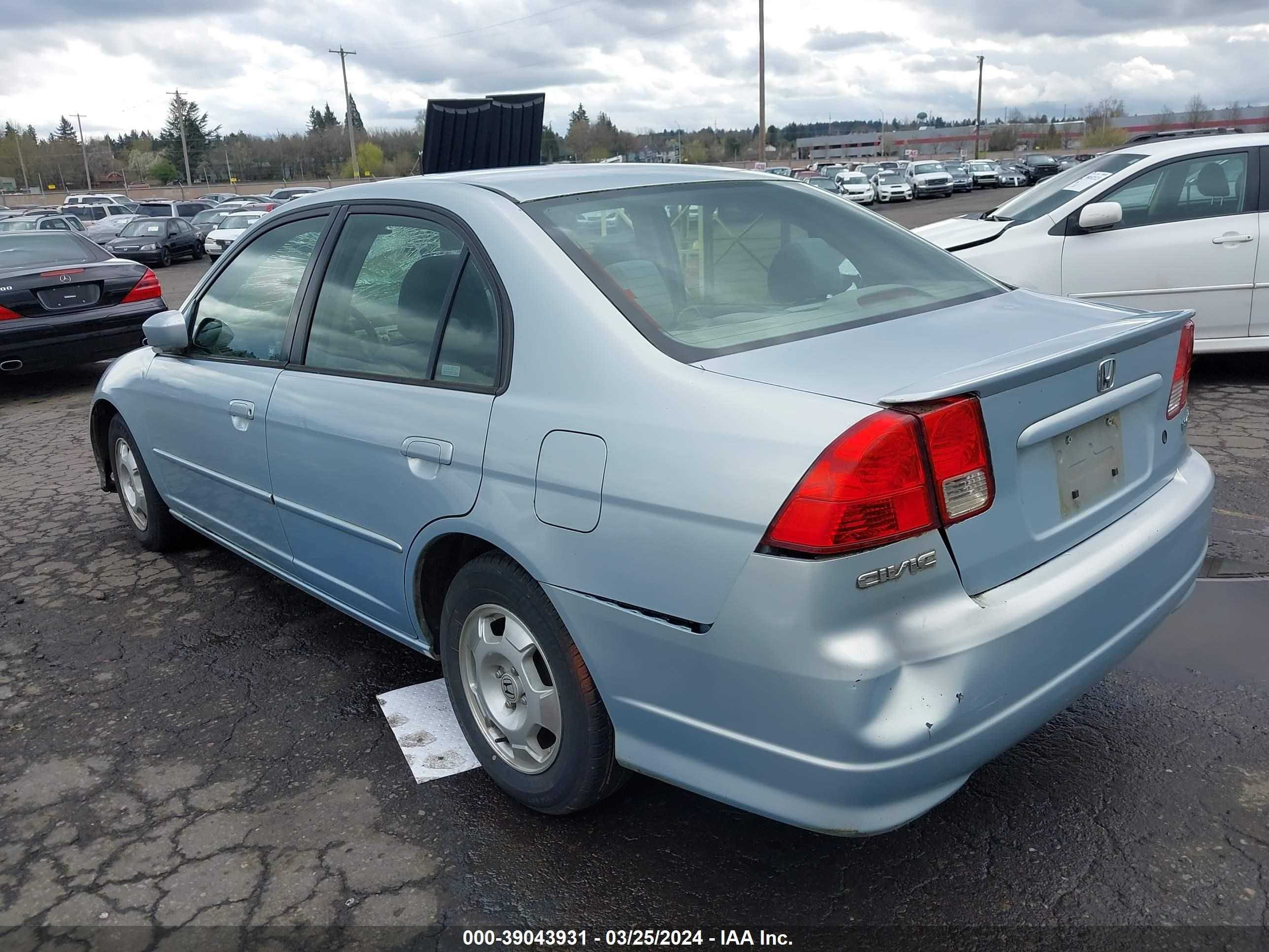 Photo 2 VIN: JHMES96604S016661 - HONDA CIVIC 