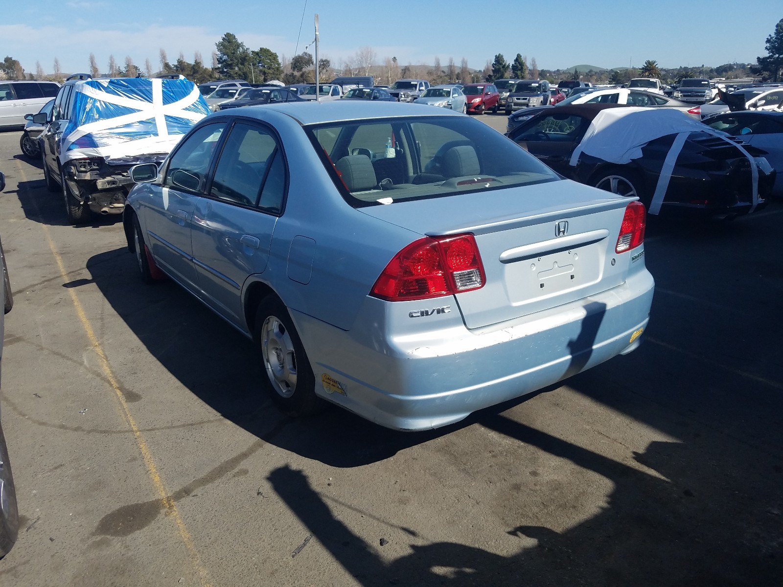 Photo 2 VIN: JHMES96634S006268 - HONDA CIVIC HYBR 