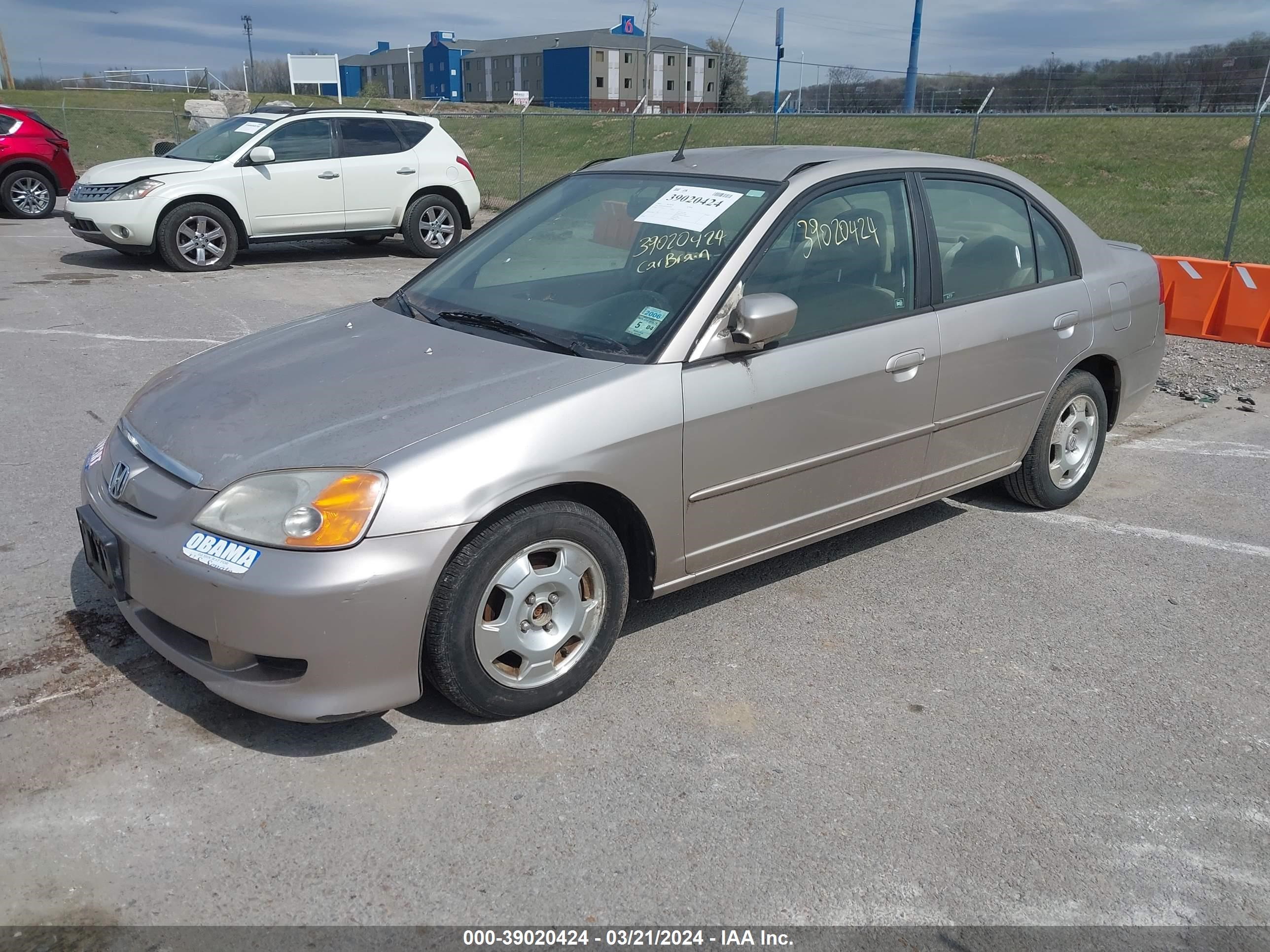 Photo 1 VIN: JHMES96643S002664 - HONDA CIVIC 