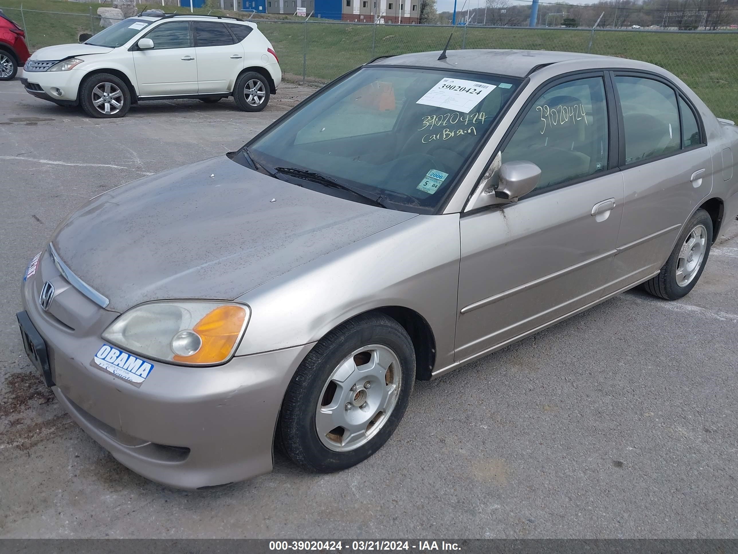 Photo 11 VIN: JHMES96643S002664 - HONDA CIVIC 