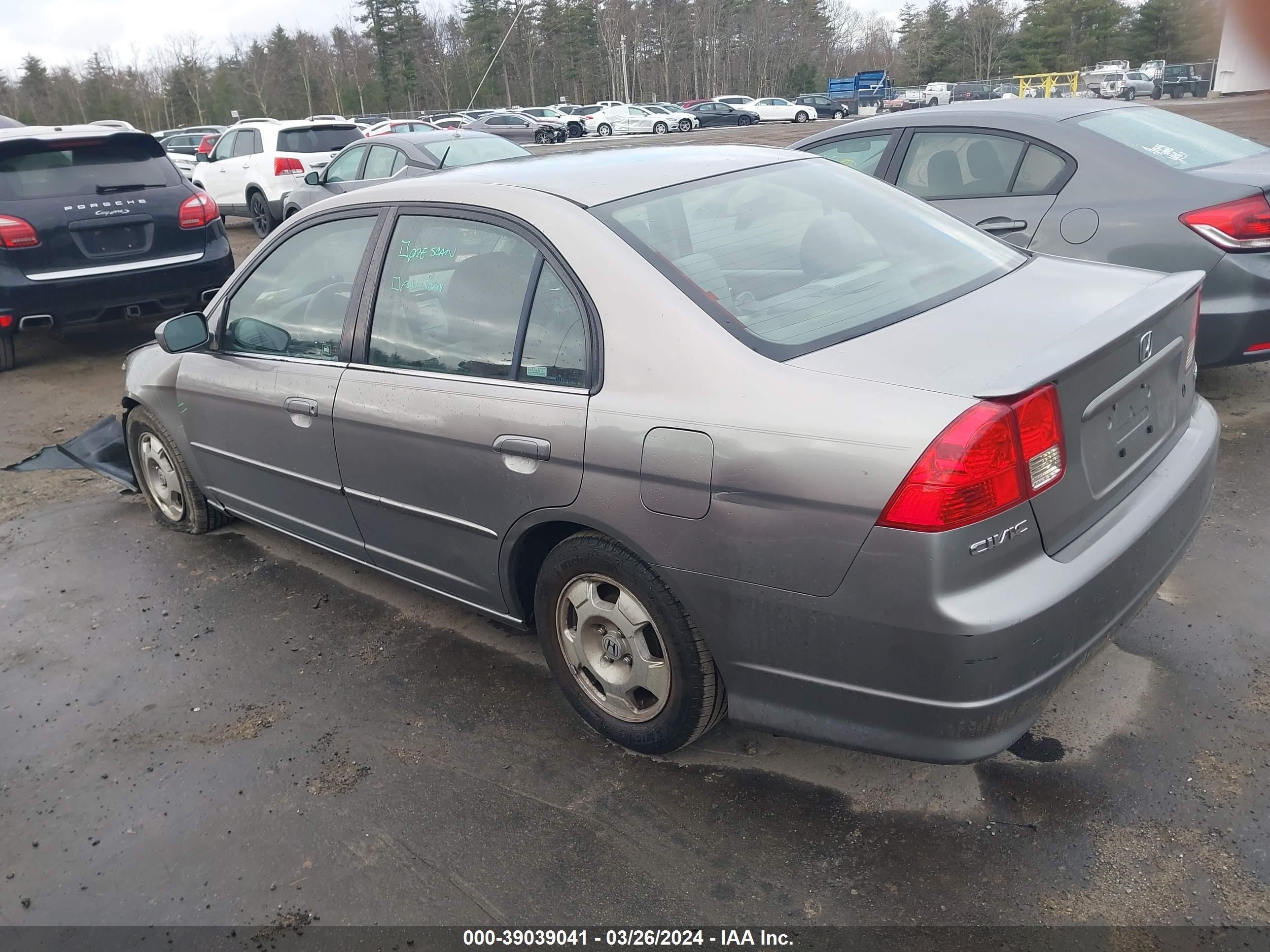 Photo 2 VIN: JHMES96645S007818 - HONDA CIVIC 