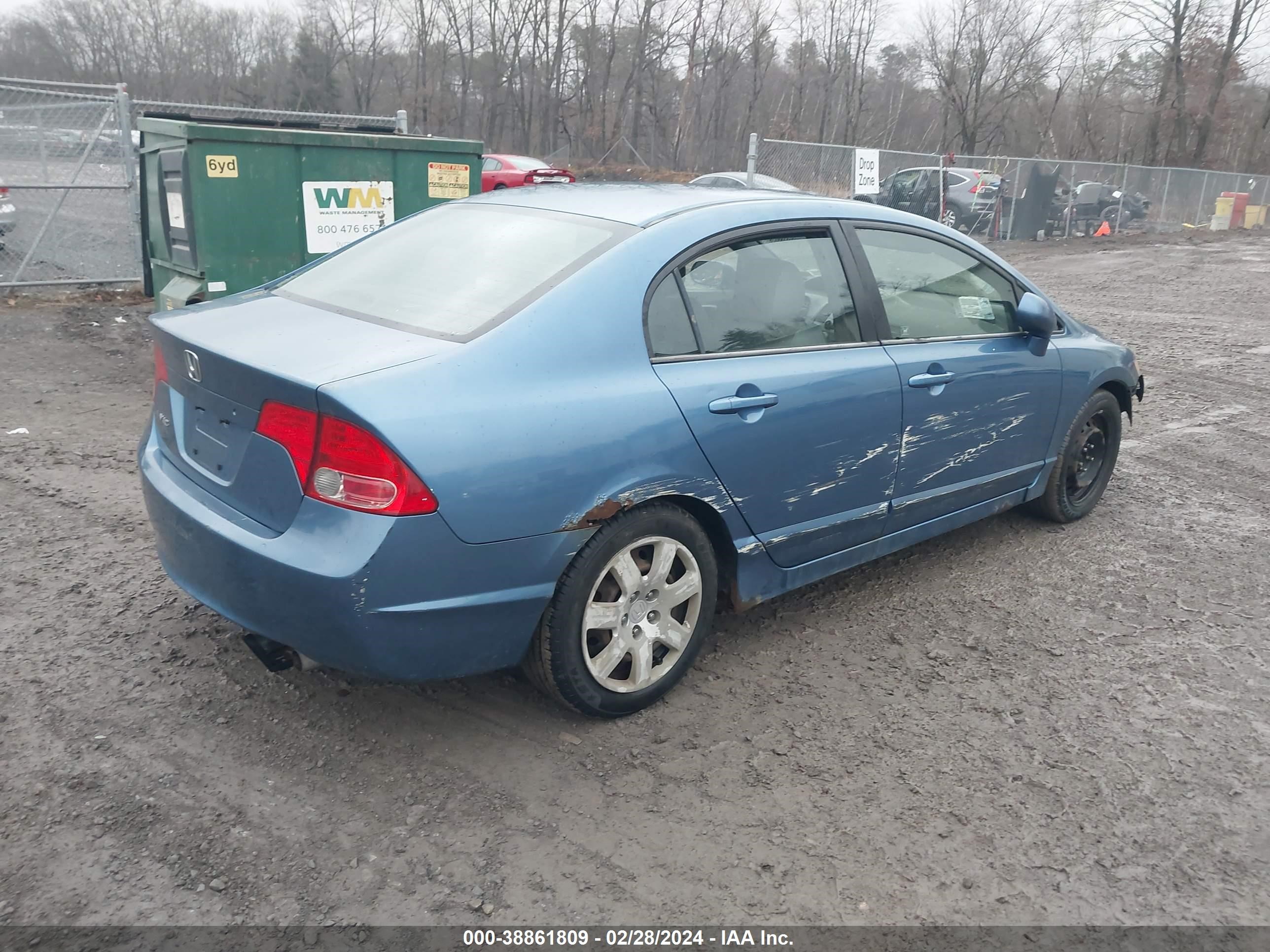 Photo 3 VIN: JHMFA15586S001829 - HONDA CIVIC 