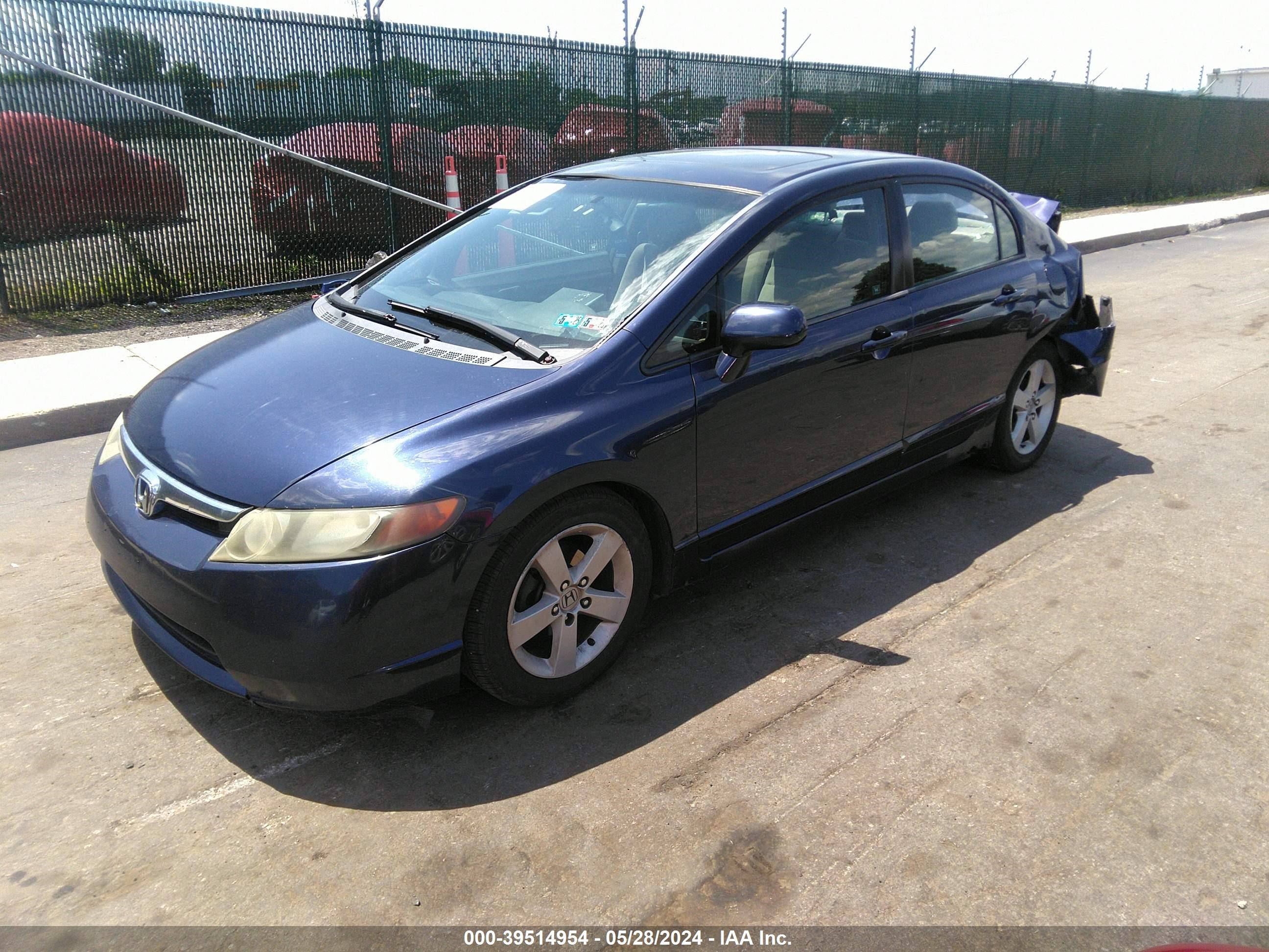 Photo 1 VIN: JHMFA16816S000823 - HONDA CIVIC 