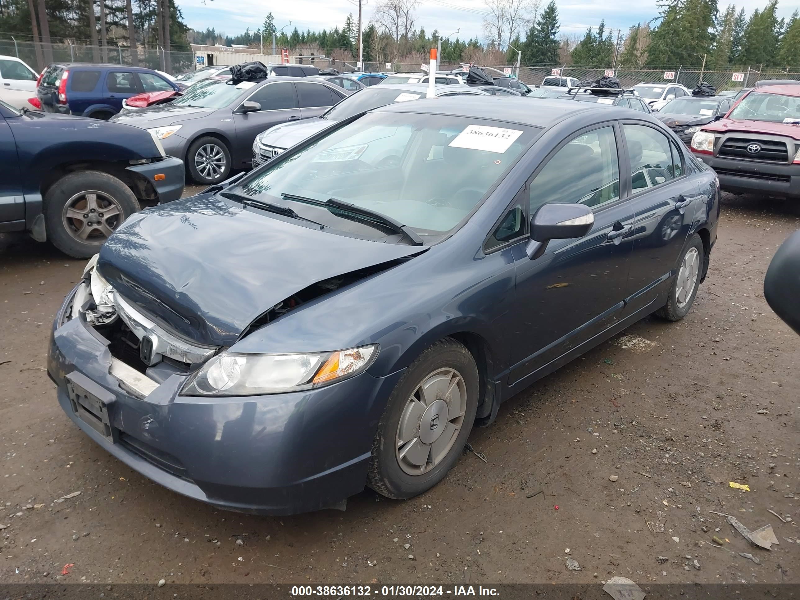 Photo 1 VIN: JHMFA36207S010137 - HONDA CIVIC 