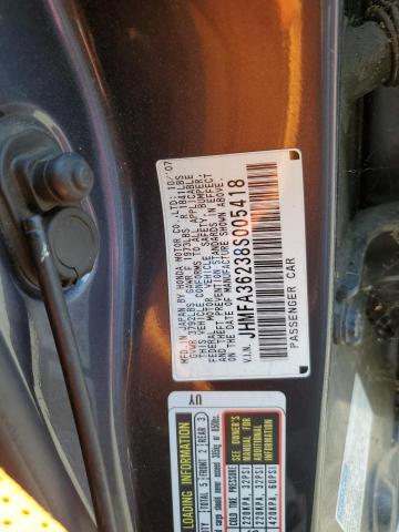 Photo 11 VIN: JHMFA36238S005418 - HONDA CIVIC 