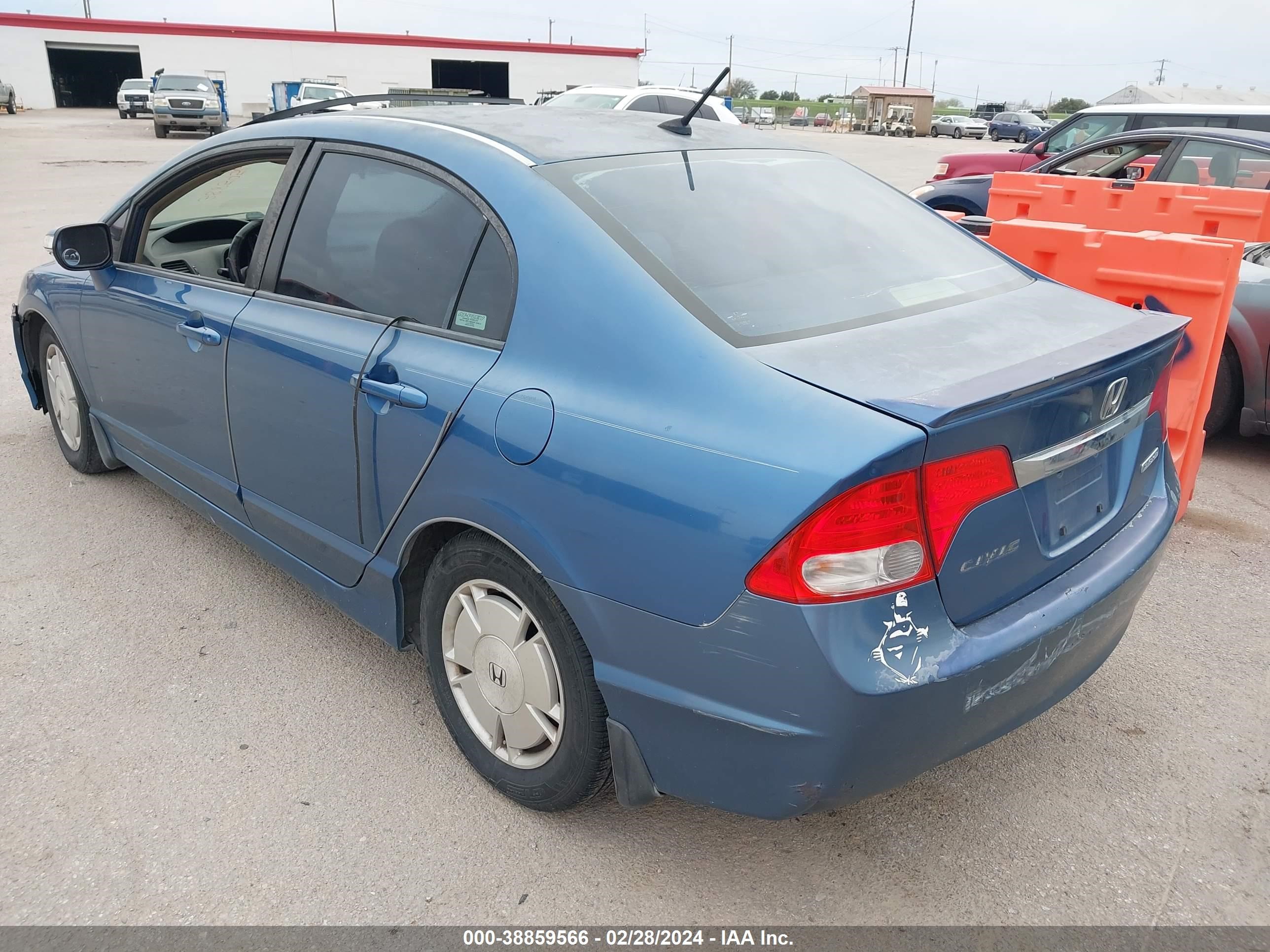 Photo 2 VIN: JHMFA36239S007459 - HONDA CIVIC 