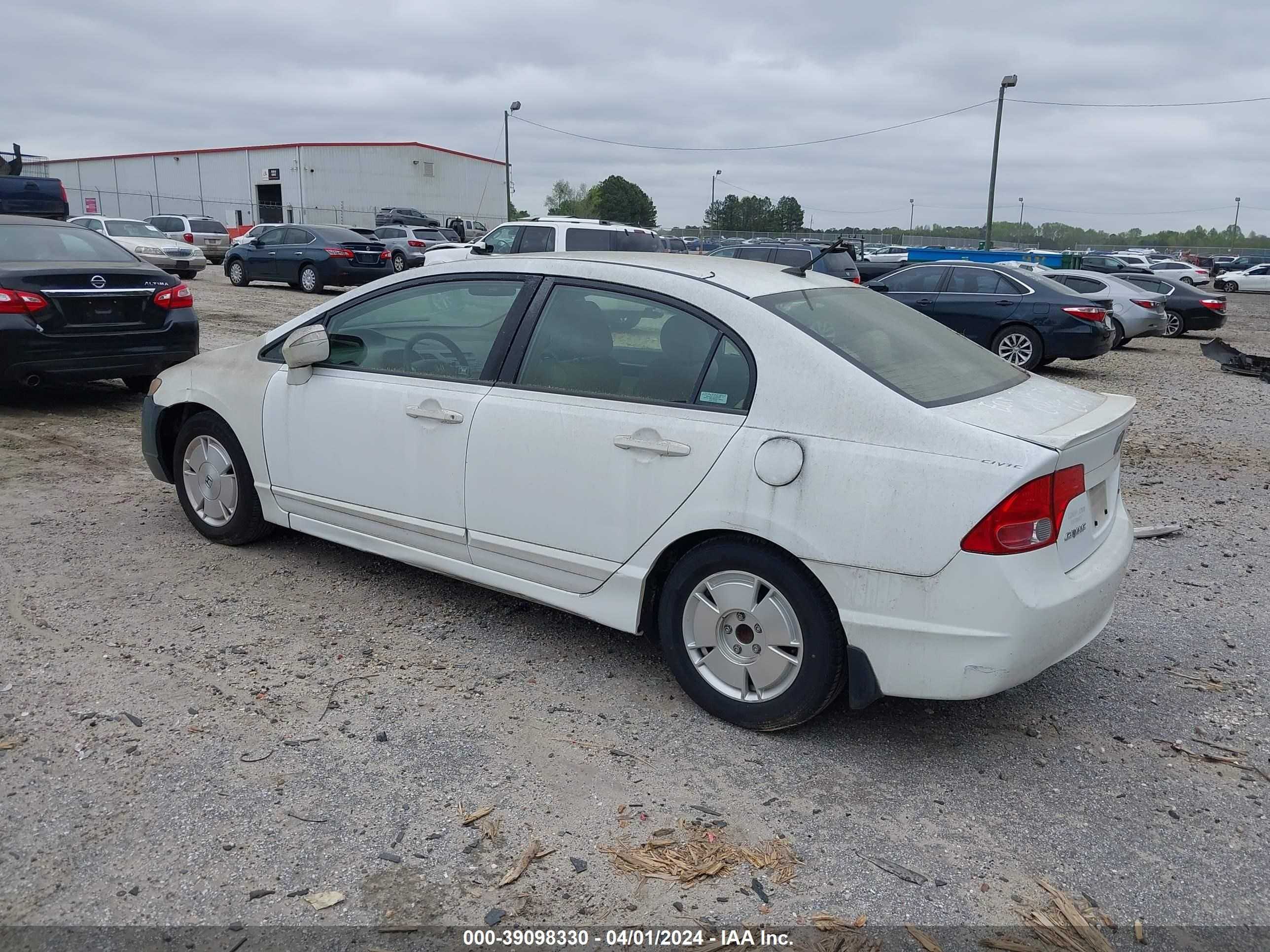 Photo 2 VIN: JHMFA36257S017214 - HONDA CIVIC 