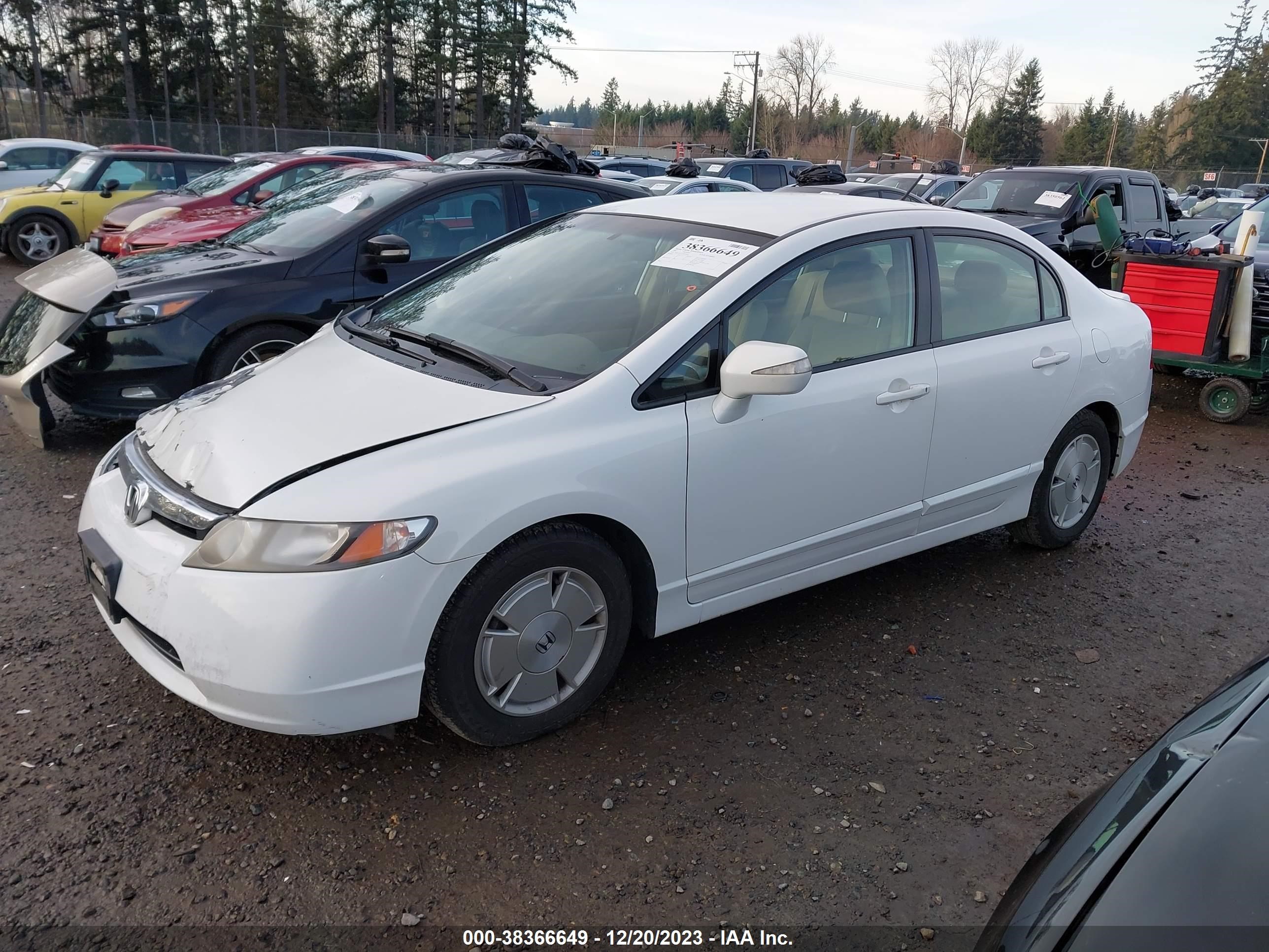 Photo 1 VIN: JHMFA36277S024858 - HONDA CIVIC 