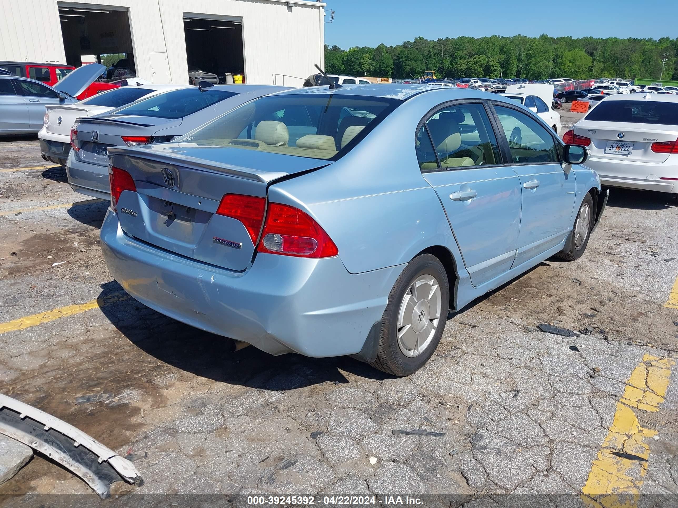 Photo 3 VIN: JHMFA36287S003906 - HONDA CIVIC 