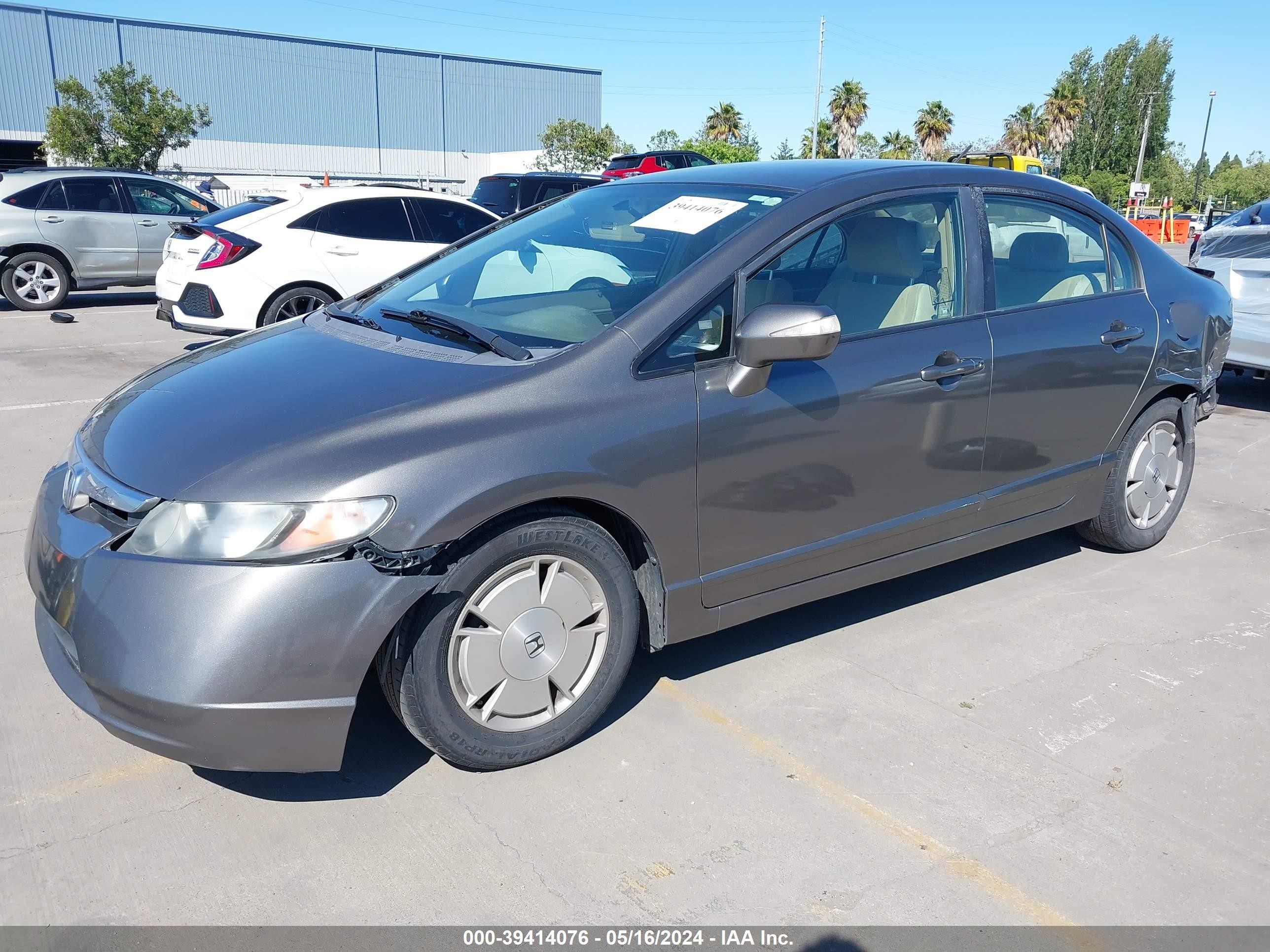 Photo 1 VIN: JHMFA36287S012685 - HONDA CIVIC 