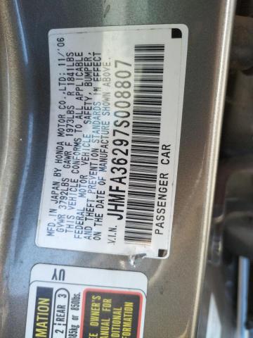 Photo 11 VIN: JHMFA36297S008807 - HONDA CIVIC HYBR 