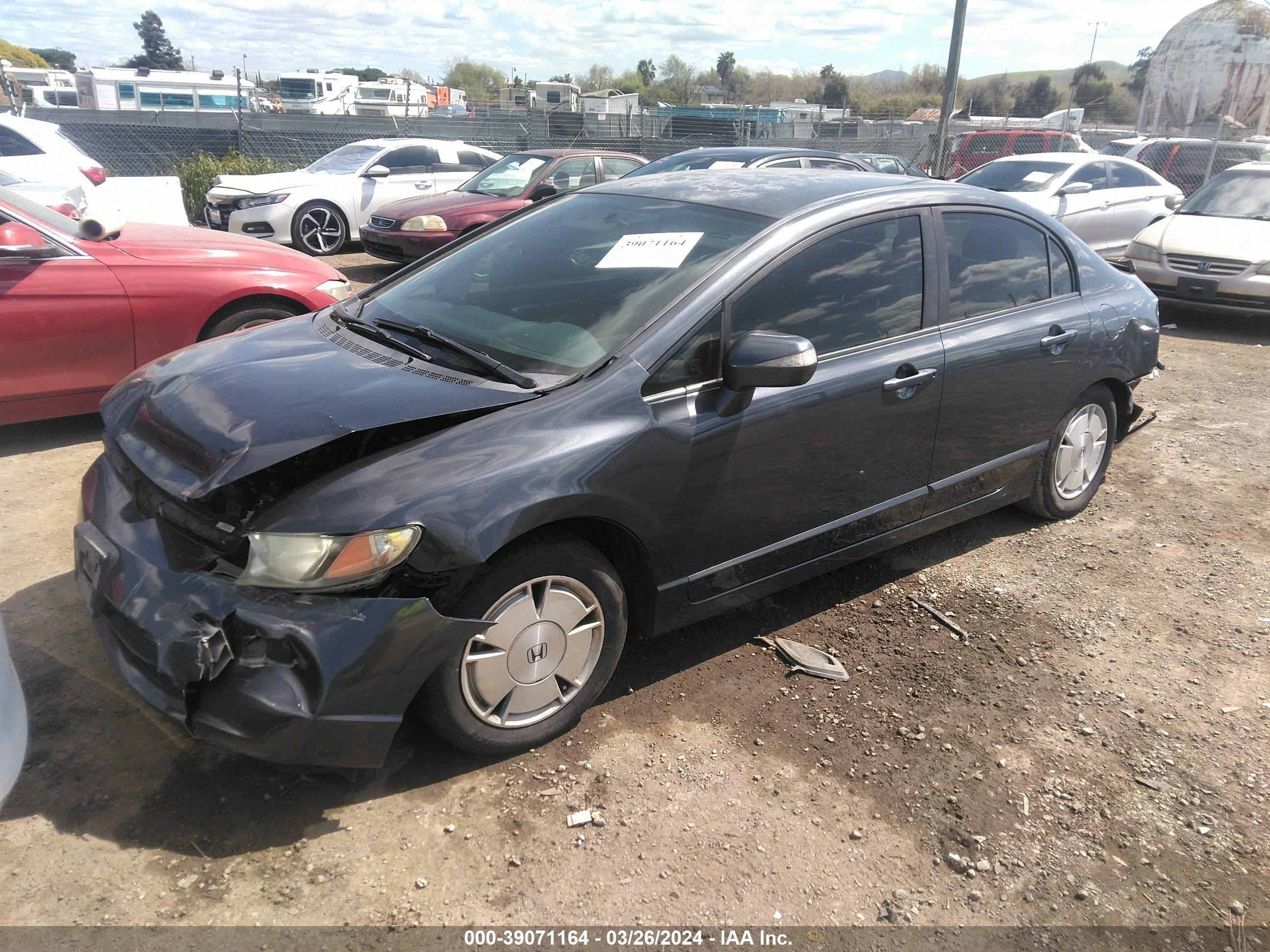 Photo 1 VIN: JHMFA36298S013135 - HONDA CIVIC 