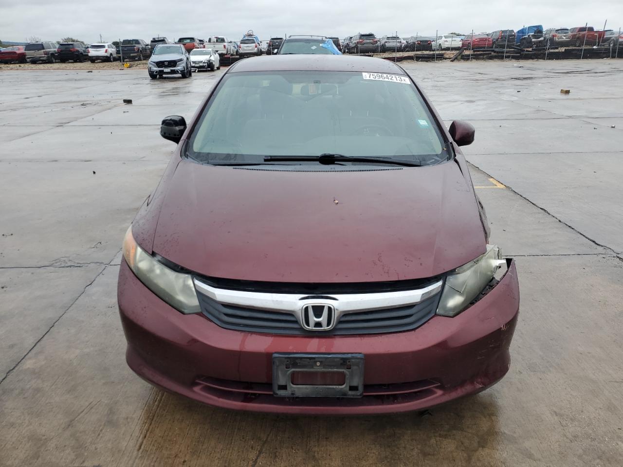 Photo 4 VIN: JHMFB2F53CS001234 - HONDA CIVIC 