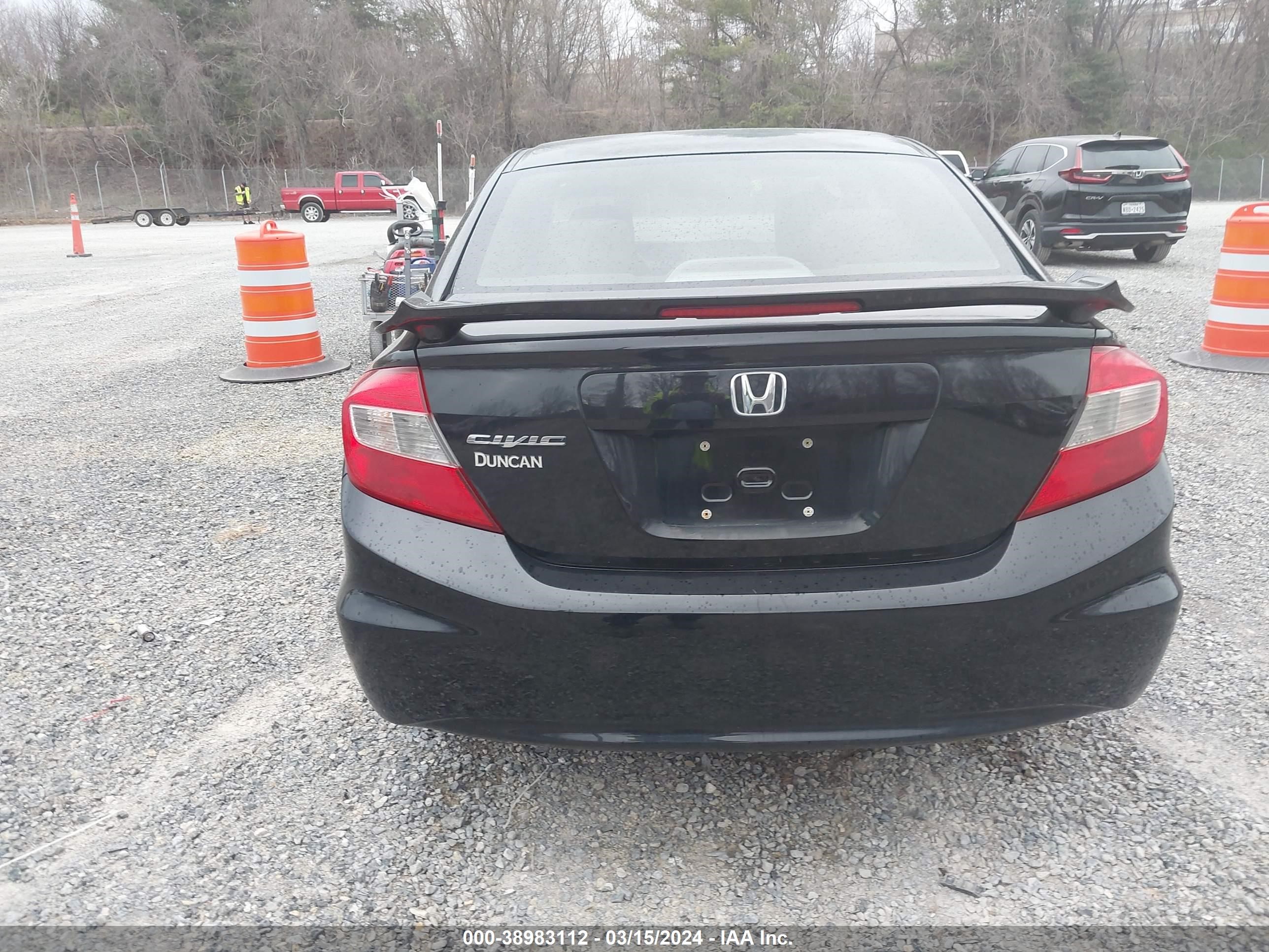 Photo 14 VIN: JHMFB2F87CS002297 - HONDA CIVIC 