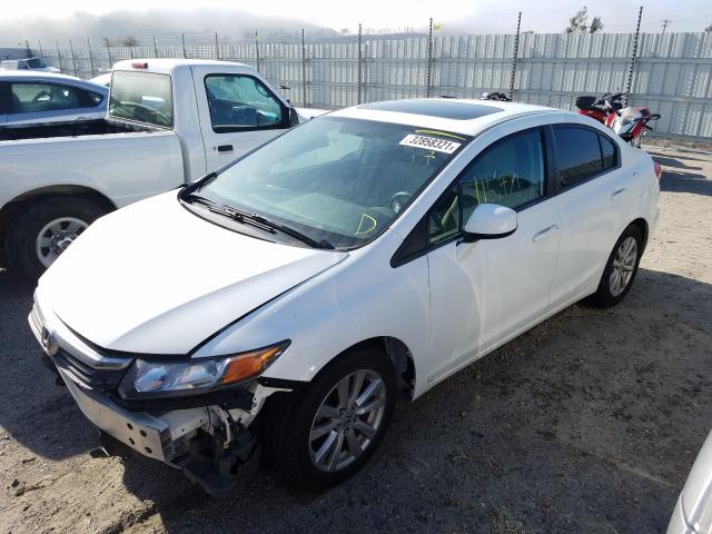 Photo 1 VIN: JHMFB2F88CS006374 - HONDA CIVIC EX 