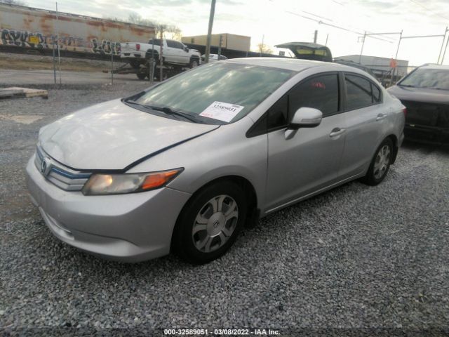 Photo 1 VIN: JHMFB4F20CS006666 - HONDA CIVIC HYBRID 