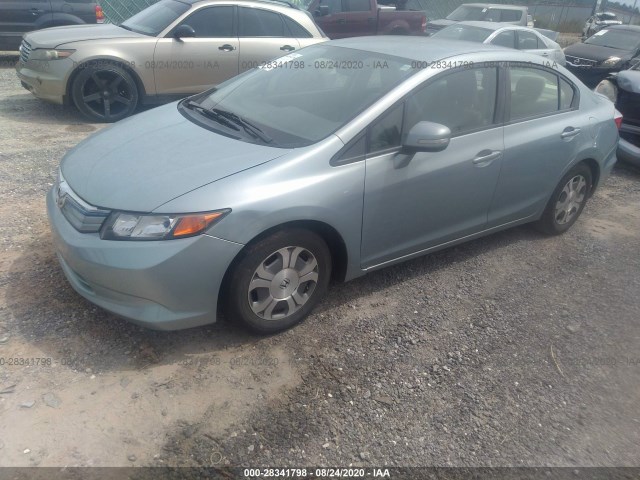 Photo 1 VIN: JHMFB4F20CS011429 - HONDA CIVIC HYBRID 