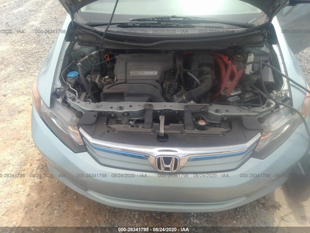 Photo 9 VIN: JHMFB4F20CS011429 - HONDA CIVIC HYBRID 